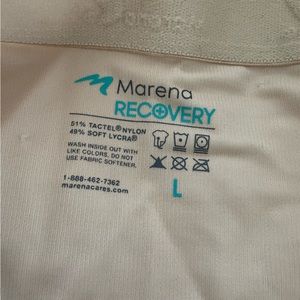 Marena Recovery High Waist Girdle Post Surgical Compression Garment. Tan. Size L